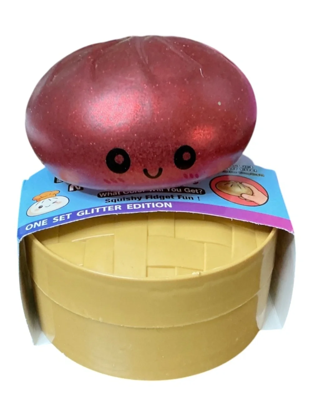 SQUISHY BUN Glitter Dumpling - Picture 4 of 4